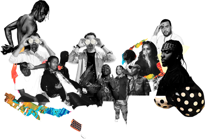 Skrillex, Pharrell, And Murakami Cover Complex's Inaugural - Illustration (680x464), Png Download