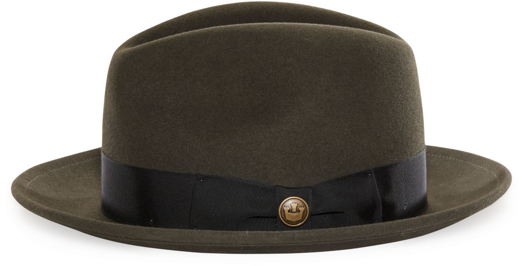 Goorin Bros "dean The Butcher" Fedora Hat - Dean The Butcher Hat Green (1120x1120), Png Download