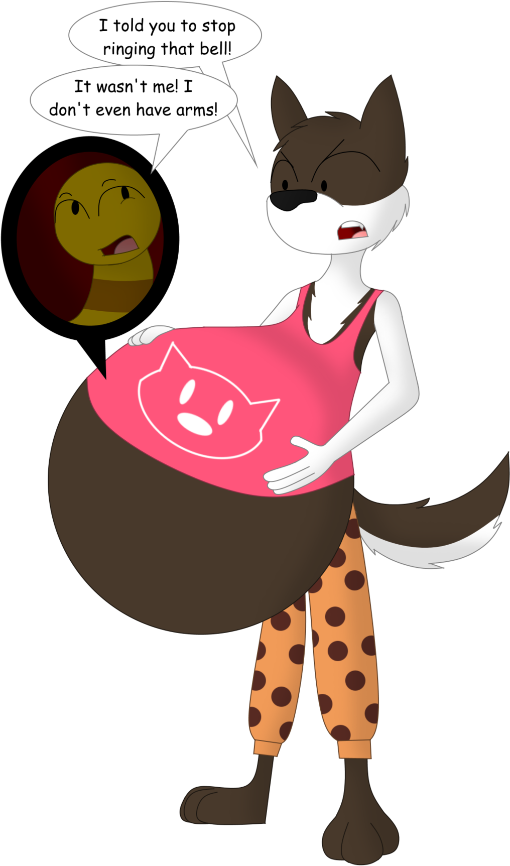 [trade] Doggo Ate Undernom By Boysvoregirls - Undertale Doggo Vore (1016x1725), Png Download