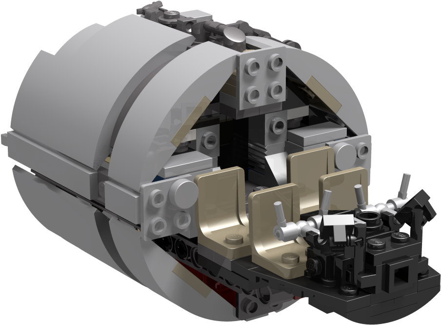 Ucs Millennium Falcon 2017 Mod/moc - Ucs Millennium Falcon 2017 (1280x960), Png Download