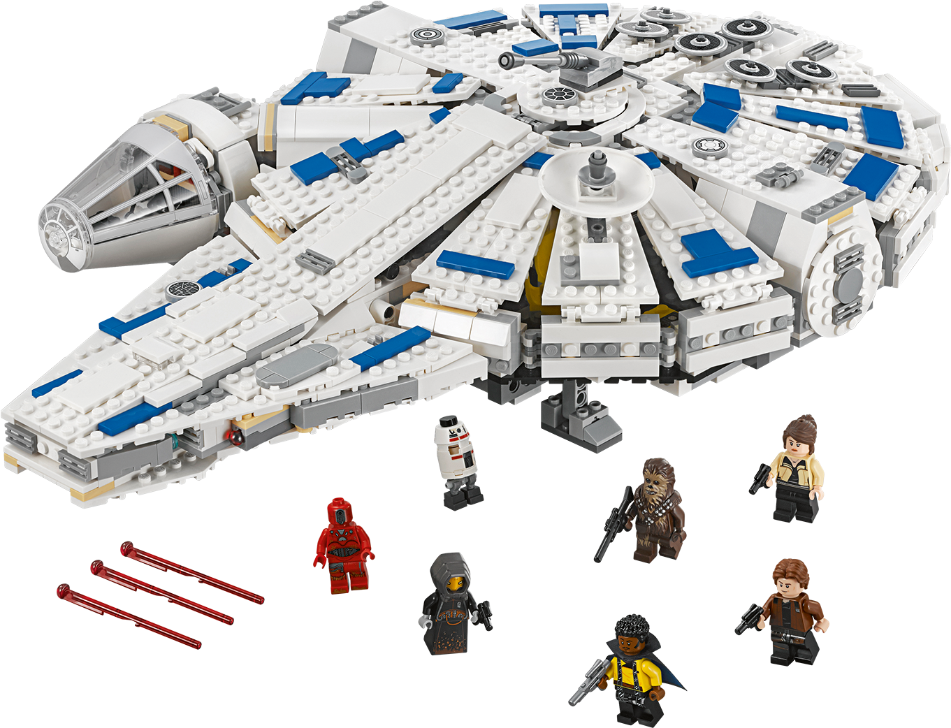 Assortment - Lego Star Wars Millennium Falcon 75212 Bottom (1500x1500), Png Download