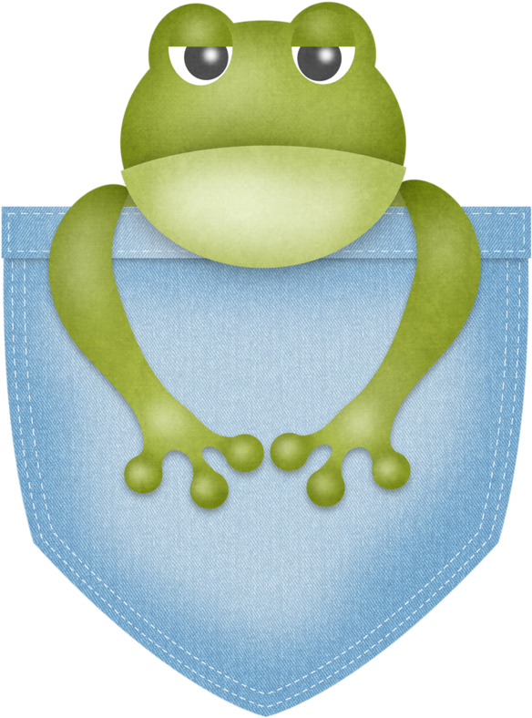 Green Frog Clipart Spring - Illustration (606x800), Png Download