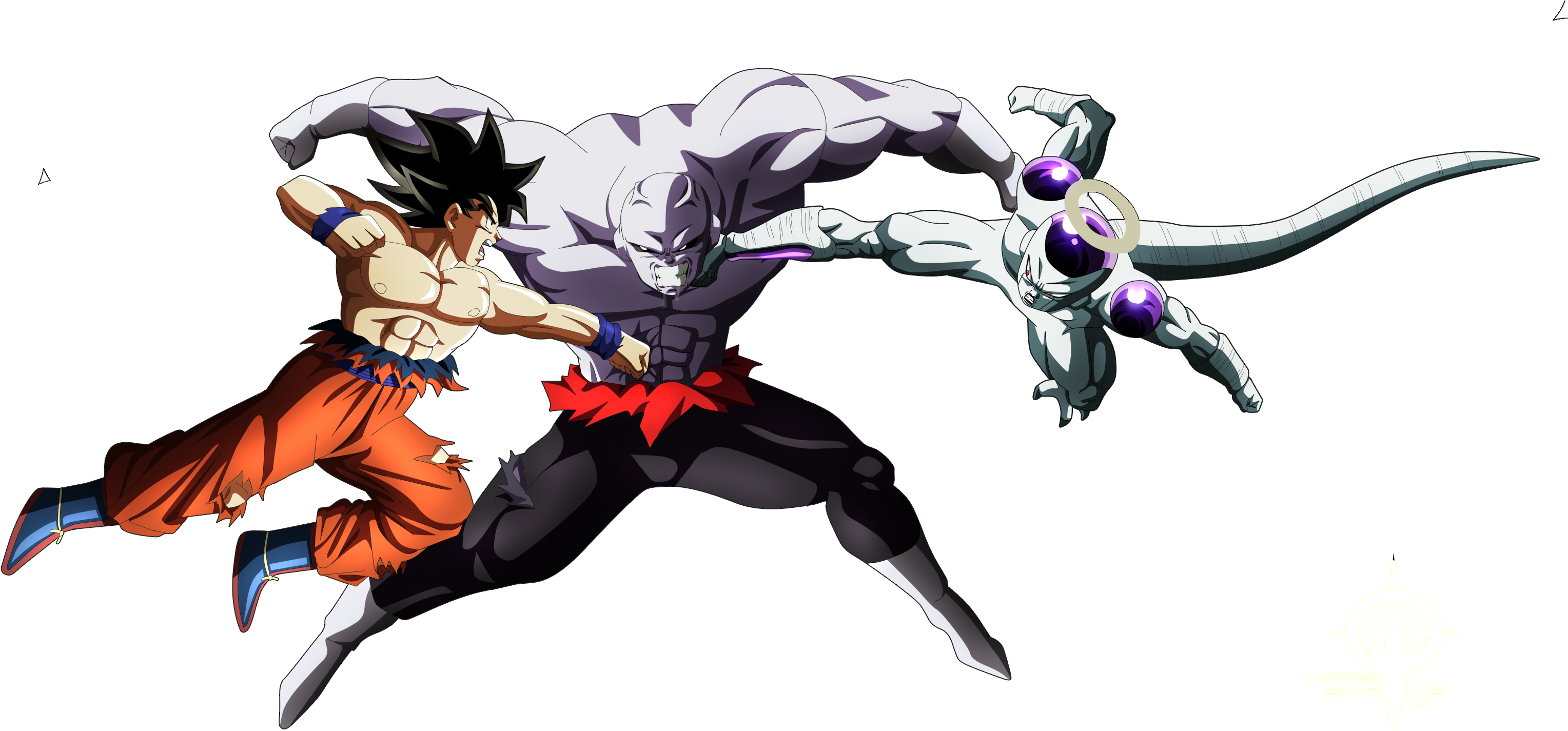 Jiren - Cartoon (3126x1491), Png Download