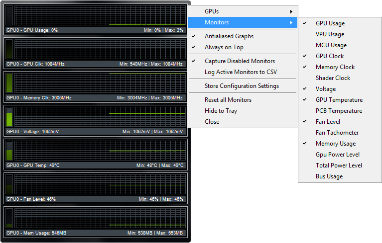 Inspectormonitors - Nvidia Inspector Fan Speed (767x489), Png Download