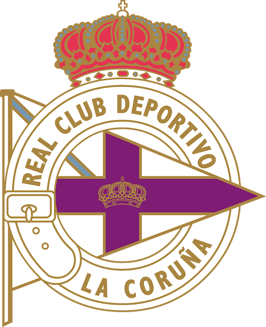Deportivo La Coruna Logo (521x640), Png Download