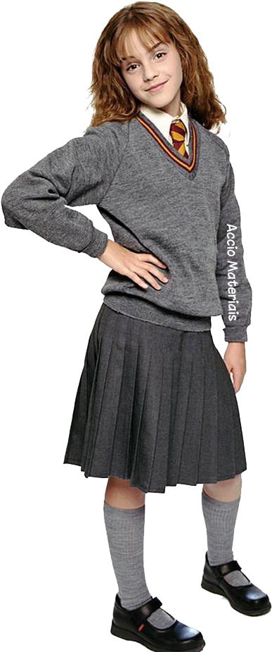 Semana Especial Hermione Granger Pngs - Harry Potter Hermione Costumes (392x934), Png Download
