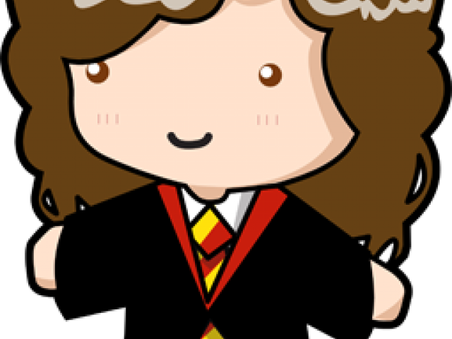 Chibi Clipart Hermione Granger - Cartoon (640x480), Png Download