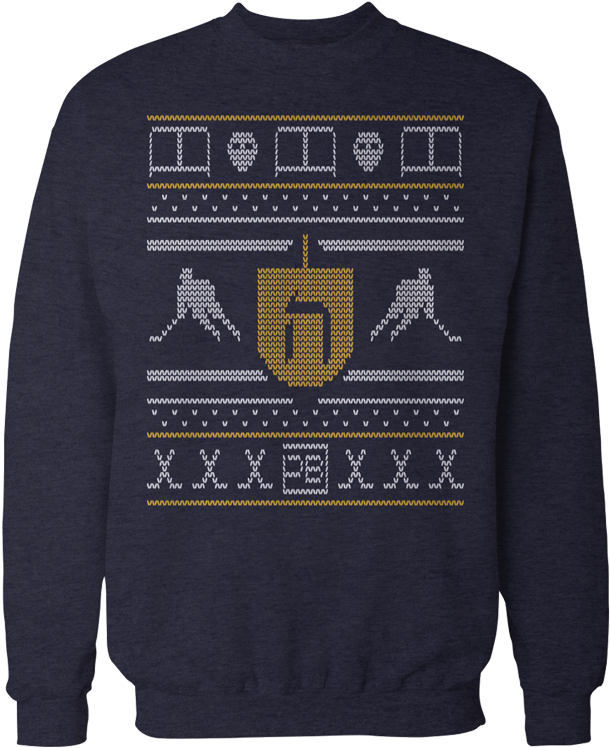 Ugly Hanukkah Hockey Sweatshirt Ugly Hanukkah Hockey - Ferris Bueller's Day Off Sweatshirt (800x800), Png Download
