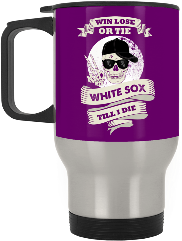Skull Say Hi Chicago White Sox Mugs - Mug (1024x1024), Png Download
