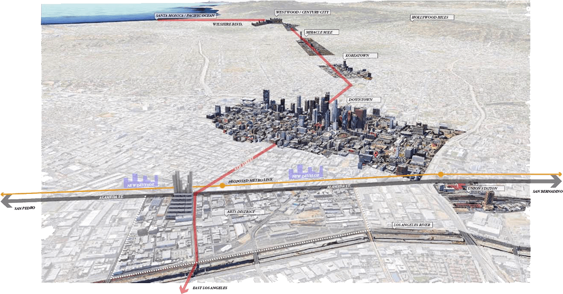 Arts District - Aerial Photography (1140x602), Png Download