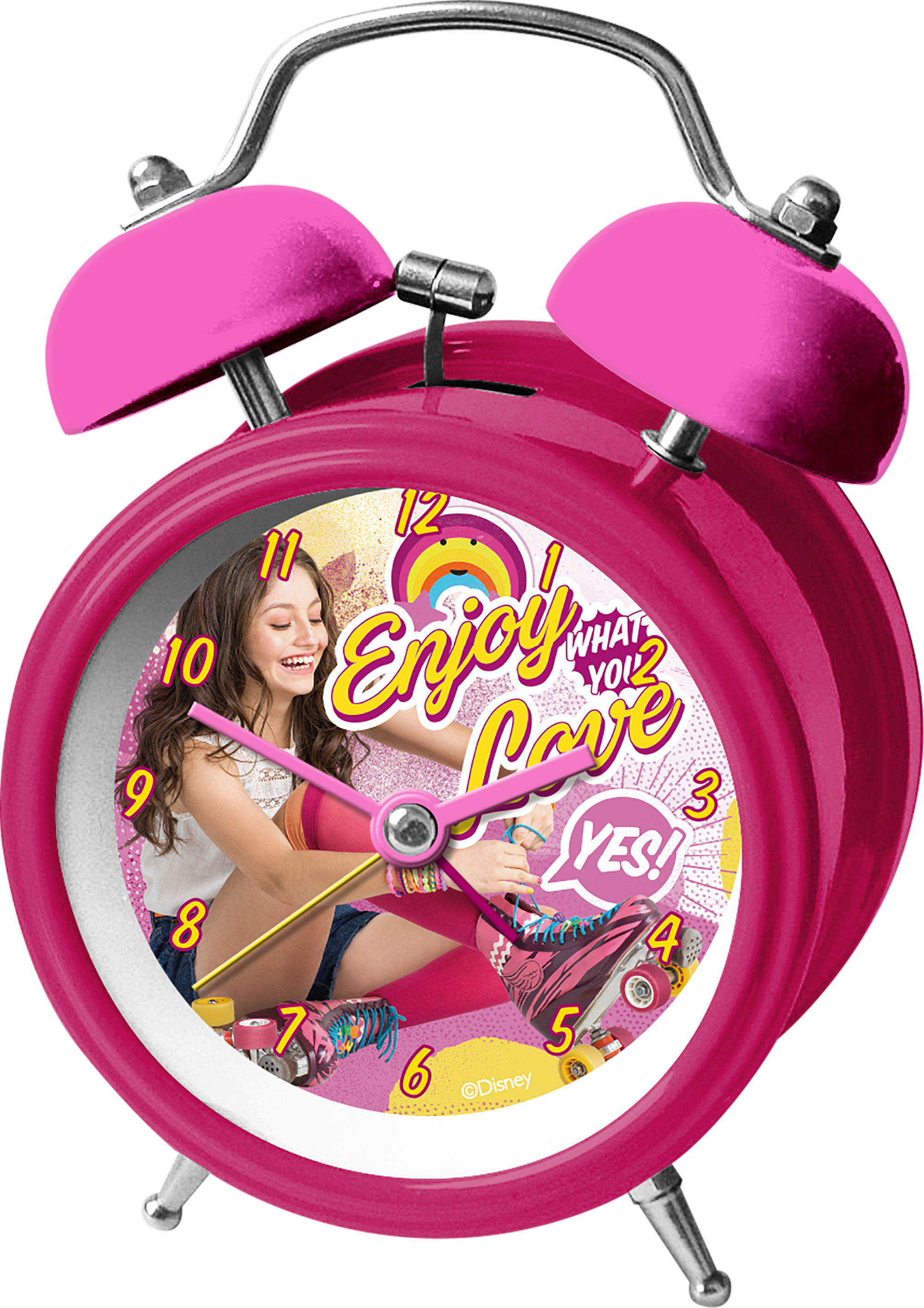 Budzik Metalowy Soy Luna - Relojes Despertadores Para Niños (2000x2831), Png Download