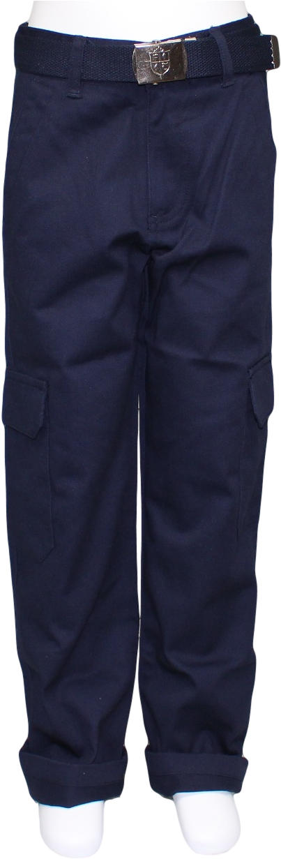 Cargo Pants With Buckle Belt - Pocket (1247x1247), Png Download