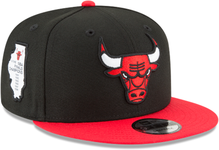 New Era Nba Men's Chicago Bulls Side Stated 9fifty - Baseball Cap (960x576), Png Download