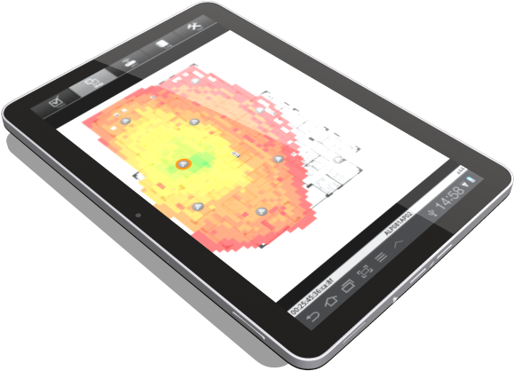 Ekahau Mobile Survey Technical Specifications - Smartphone (842x562), Png Download