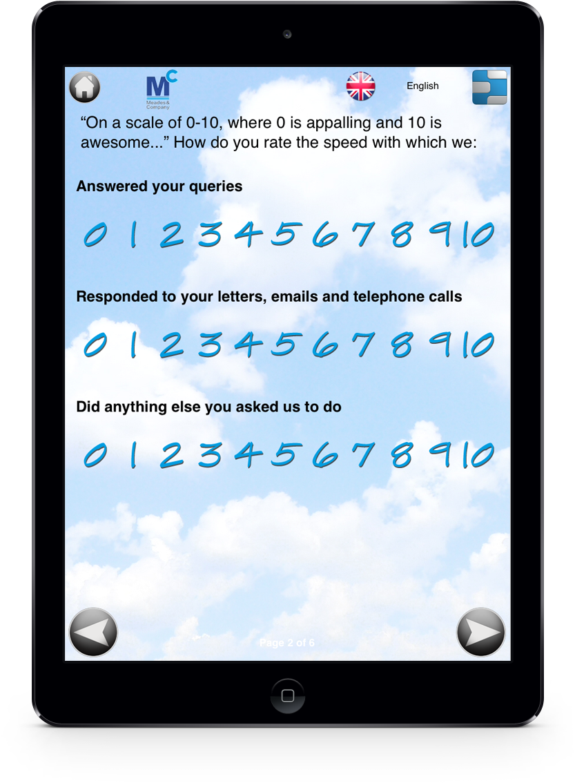 Customer Feedback Survey Ipad - Tablet Computer (1000x1348), Png Download