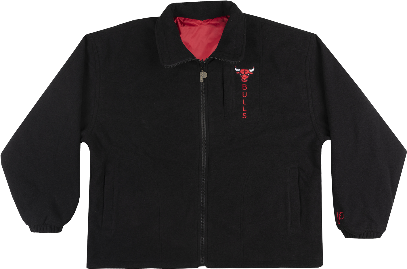 Chicago Bulls Reversible Fleece Jacket Mens Nba Basketball - Polar Fleece (1500x1000), Png Download