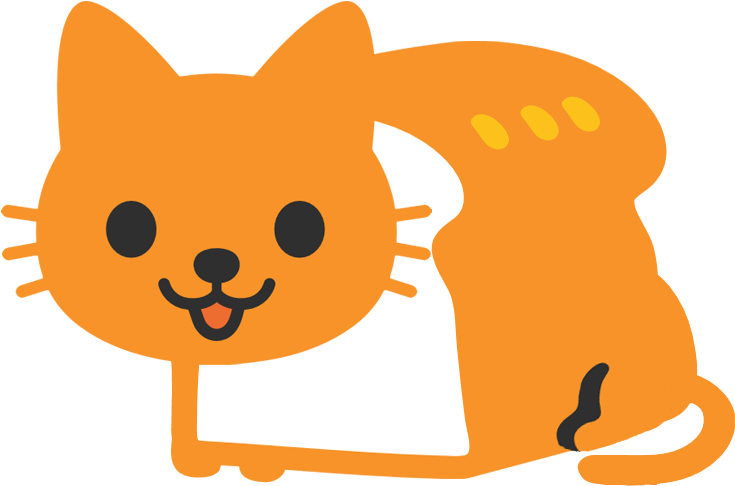 I Had A Need For A Catloaf Emoji Today, And So Made (737x492), Png Download