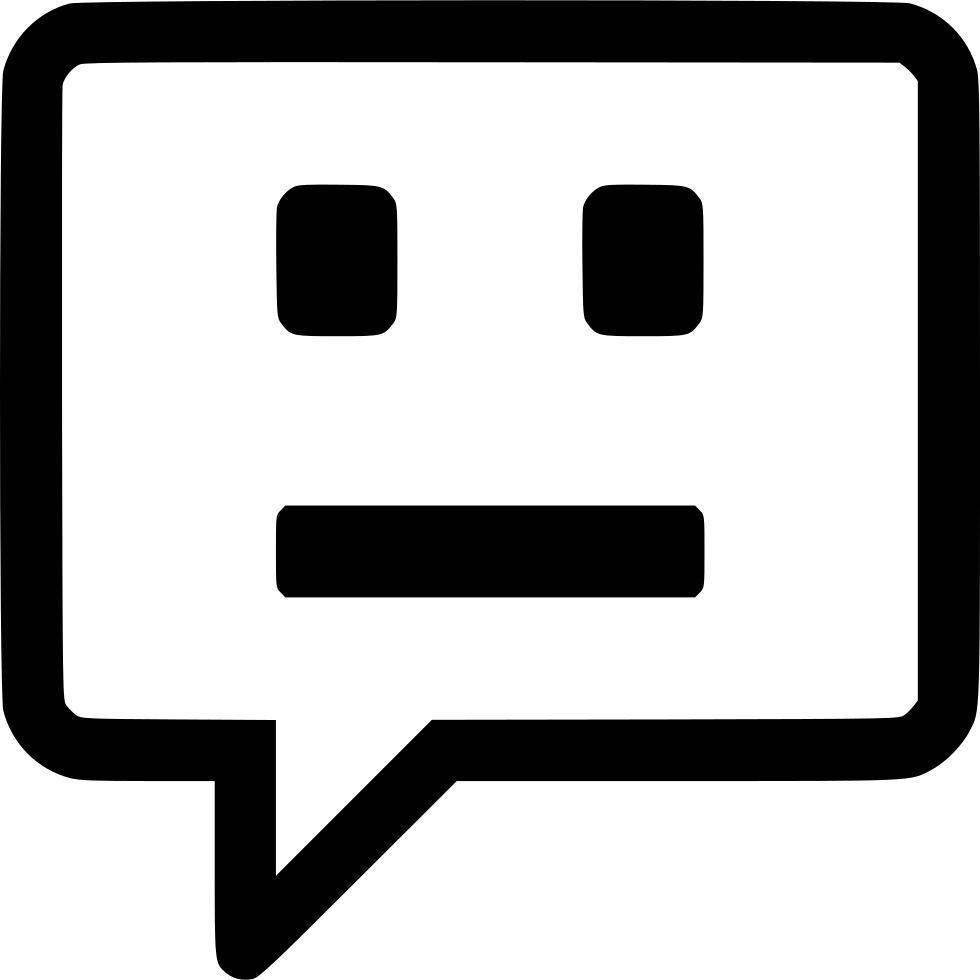 Chatbot Svg Png Icon Free Download - Chatbot Icon Png Black (980x980), Png Download