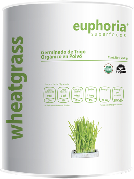 Euphoria, Wheatgrass En Polvo , 250 G - Sweet Grass (600x700), Png Download