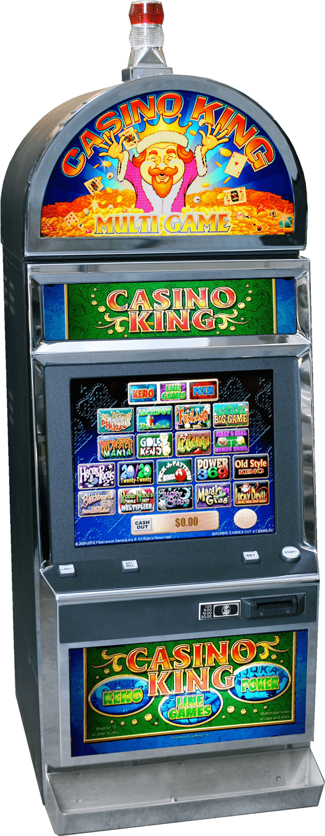 Fleetwood Ftwck01 Gaming Machine - Slot Machine (815x1800), Png Download