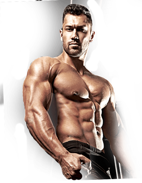 Boostx Muscle Man (582x750), Png Download