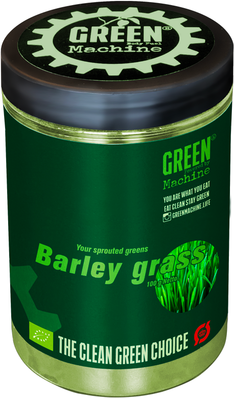 100g Barley Grass Per Container - Box (1000x1000), Png Download