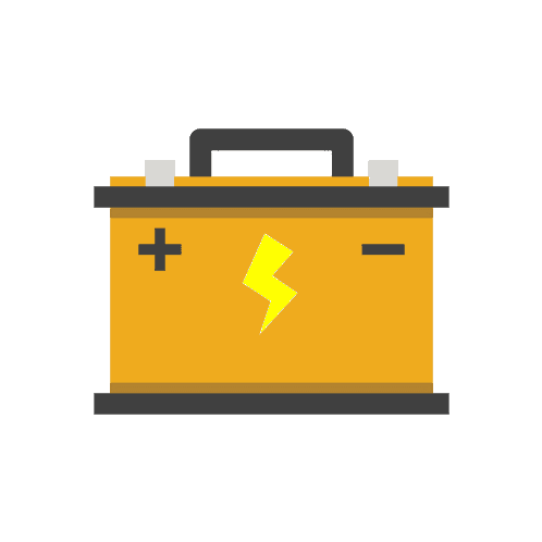 Battery Icon (591x591), Png Download