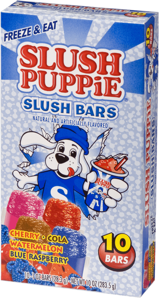 Slush Puppie Slush Bars - Ice Pop (698x1024), Png Download