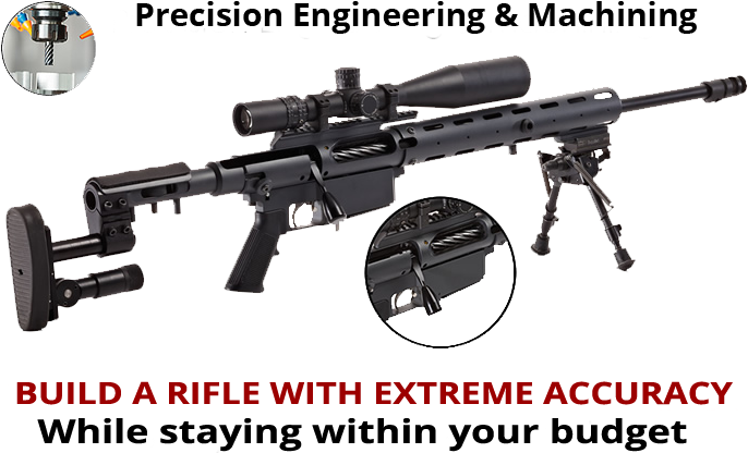 We Build Precision Rifles To Precise Standards, Providing - Remington 700 Ar Stock (717x436), Png Download