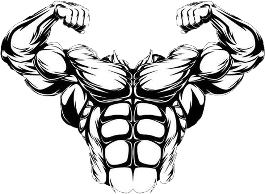 Muscle Sticker - Yadav Ka Chora Status (1024x1016), Png Download