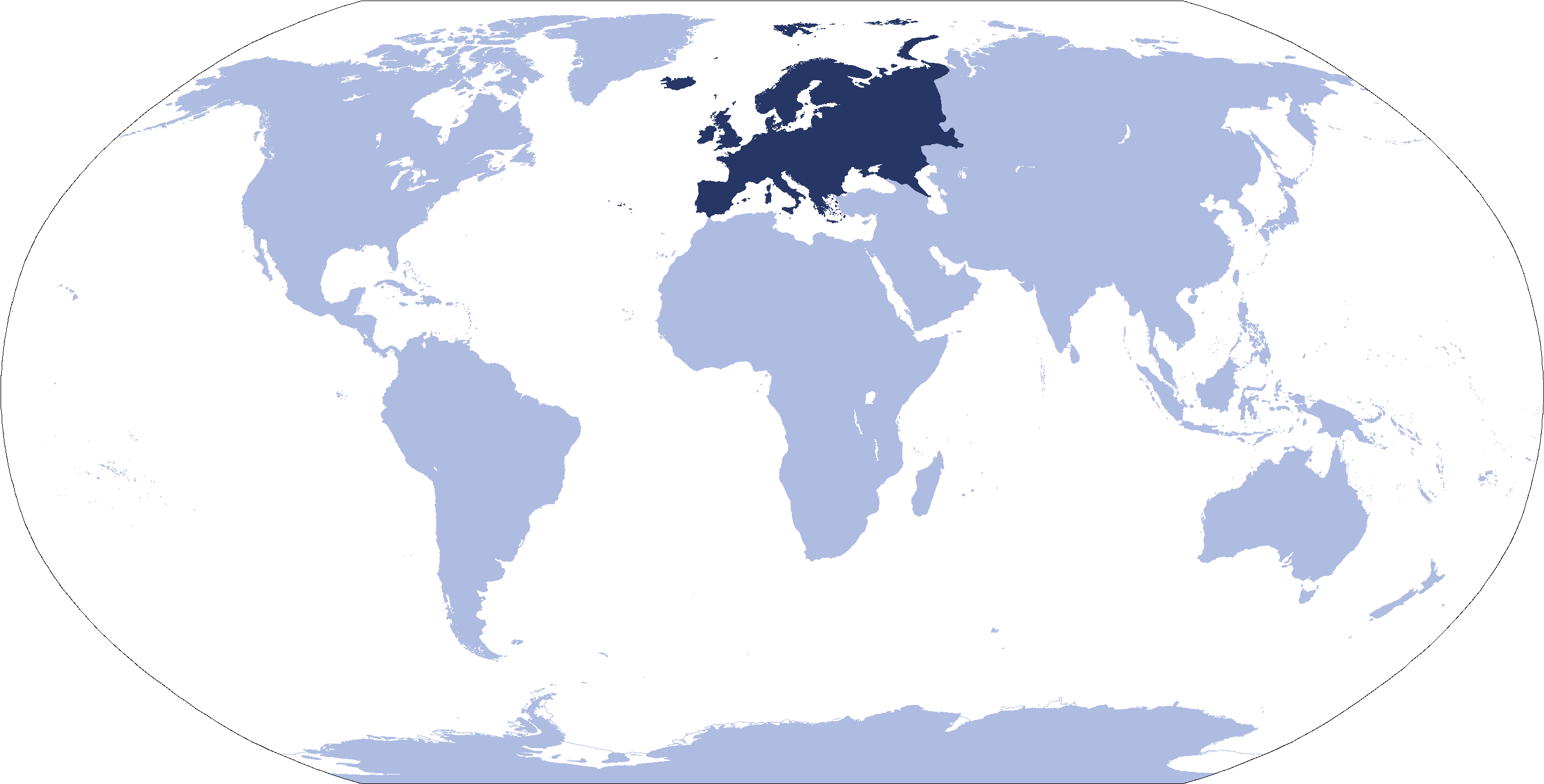 Europe Maps - World Map With Antarctica (2759x1404), Png Download