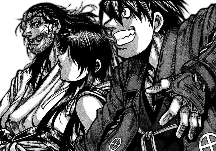 View Fullsize Drifters Image - Drifters Toyohisa Oda Yoichi (754x527), Png Download