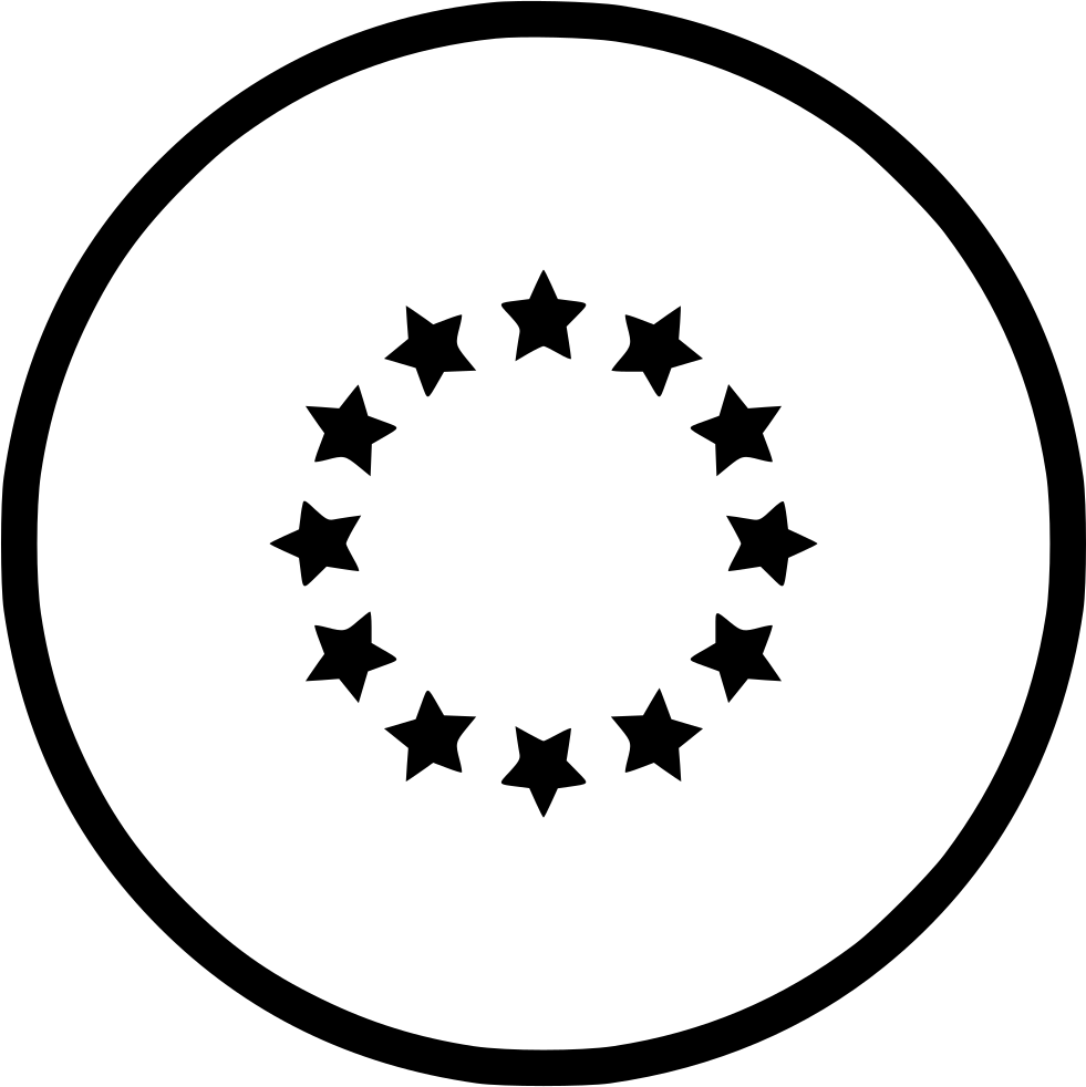 Png File Svg - Star Circle Frame Png (981x982), Png Download