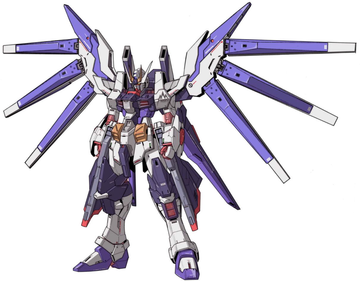 Gundam Freedom Png (1210x955), Png Download
