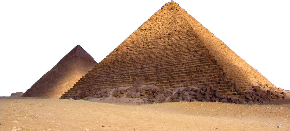 Pyramid Of Menkaure Egyptian Giza Complex Transprent - Egyptian Pyramids (1000x750), Png Download