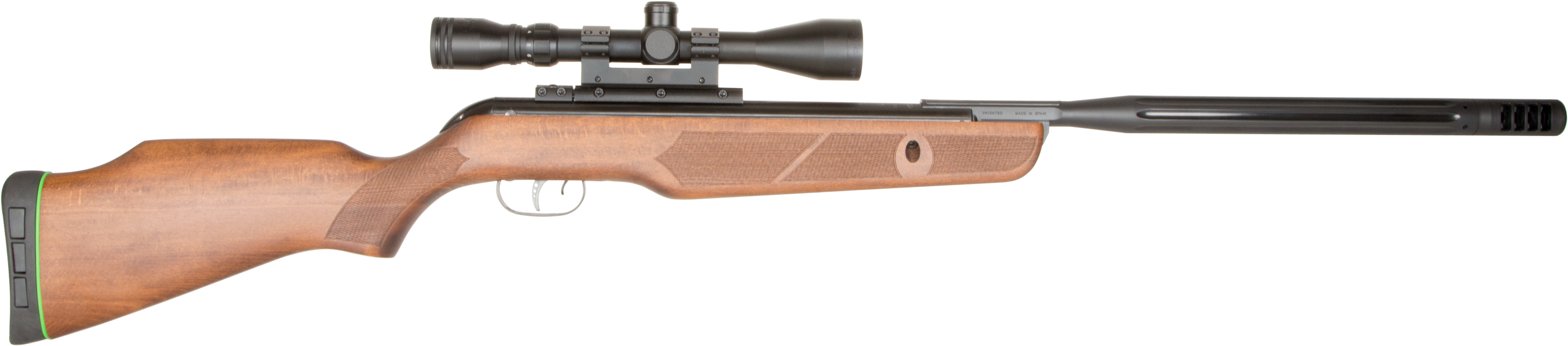 Gamo 611006315554 Bone Collector Hunter Air Rifle Break - Gamo Bone Collector Hunter .22 Cal (4651x1097), Png Download