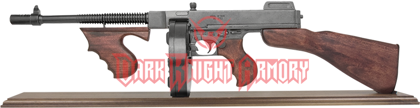 M1928 Commercial Thompson Submachine Gun - Tommy Gun (850x850), Png Download