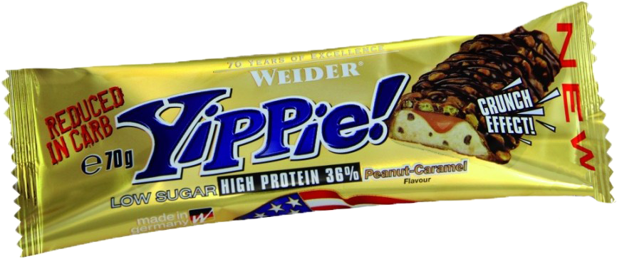 Weider Yippie Bar 70g - Weider Yippie Bar 70 G (900x900), Png Download