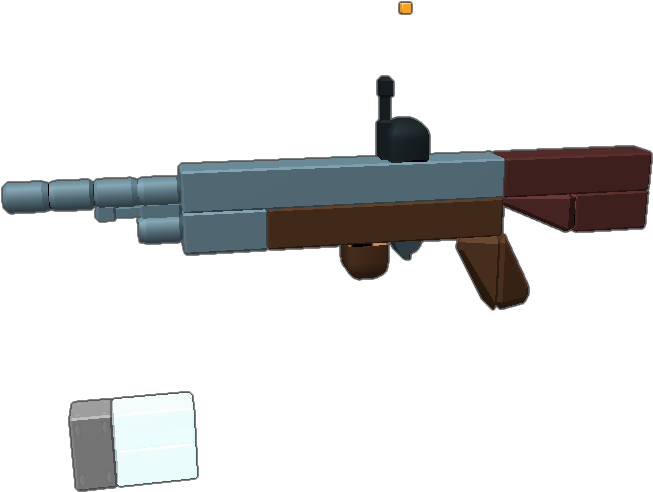 Smg For Anyone Who Wants A Plasma Smg - Assault Rifle (768x768), Png Download