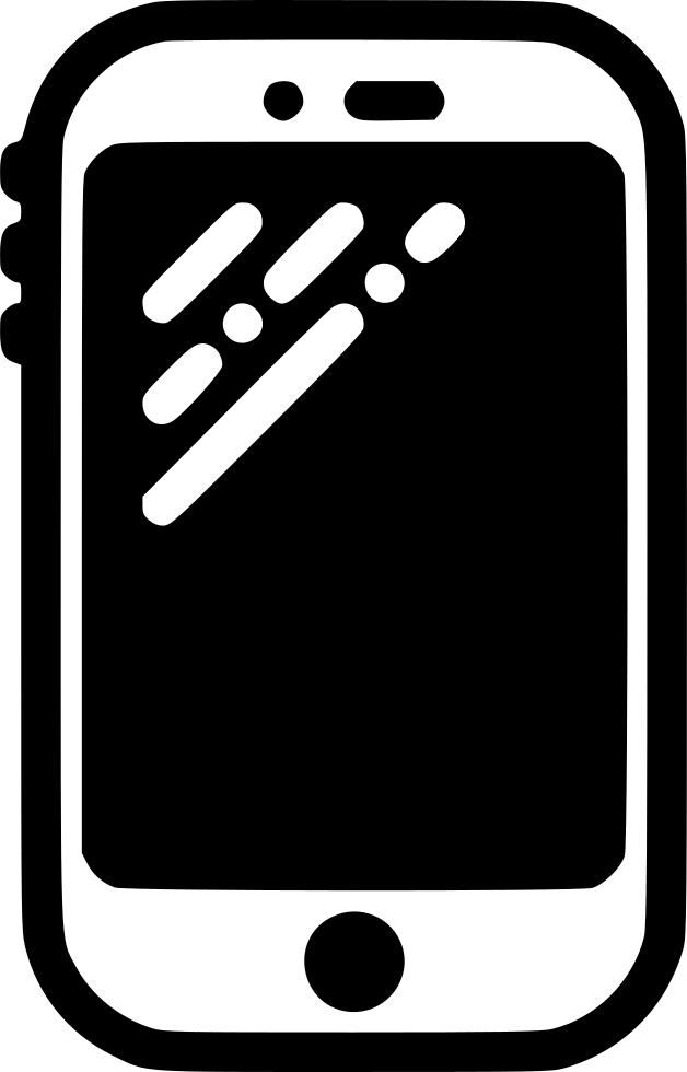 Png File Svg - Mobile Phone (628x980), Png Download