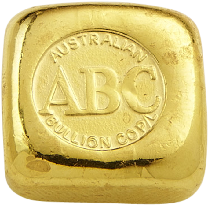 The Abc Bullion 1 Ounce Gold Bar Is The Cornerstone - Gold (800x800), Png Download