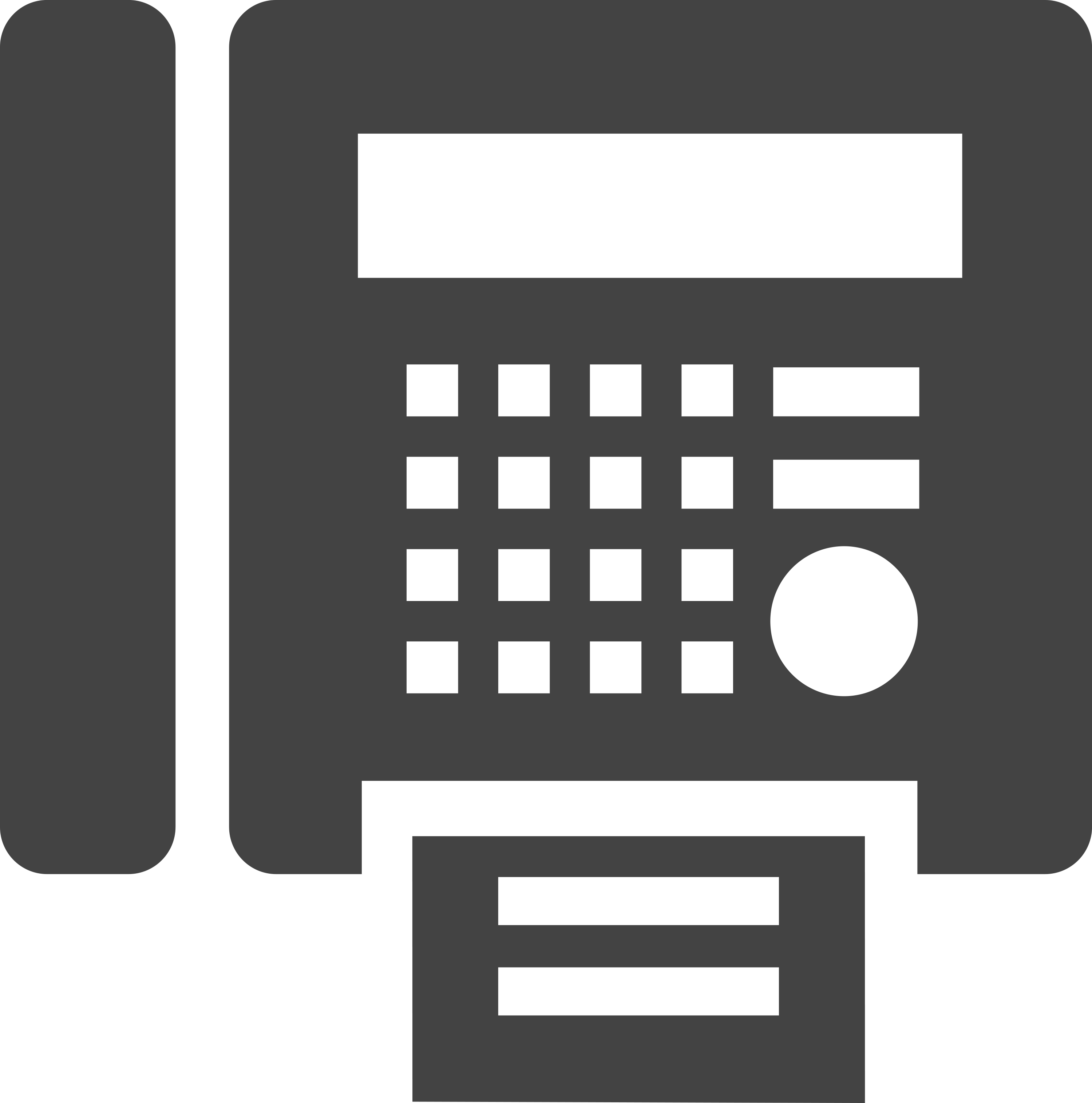 Fax Glyph Icon Gjvcx6id L - Bascula Eura 2001m 30 (3000x3030), Png Download