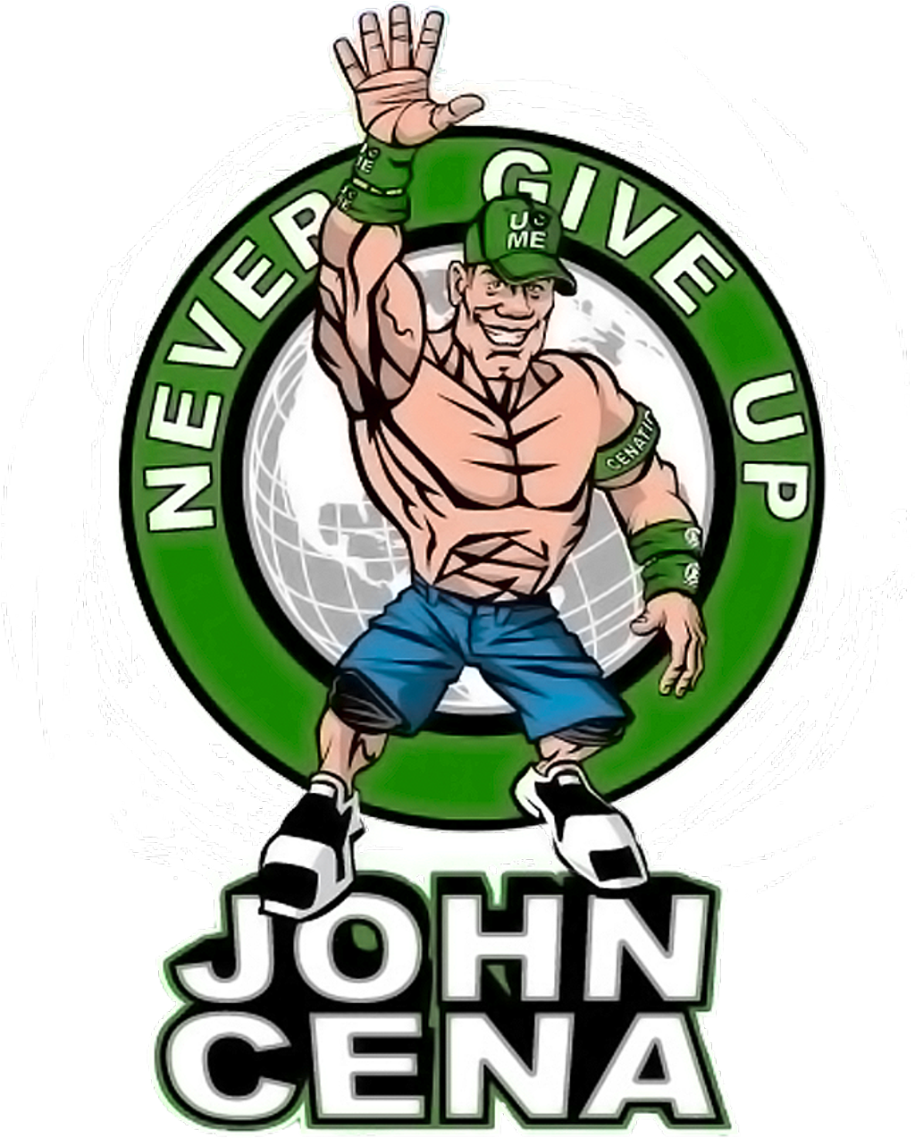 Report Abuse - John Cena Logo Png (1024x1273), Png Download