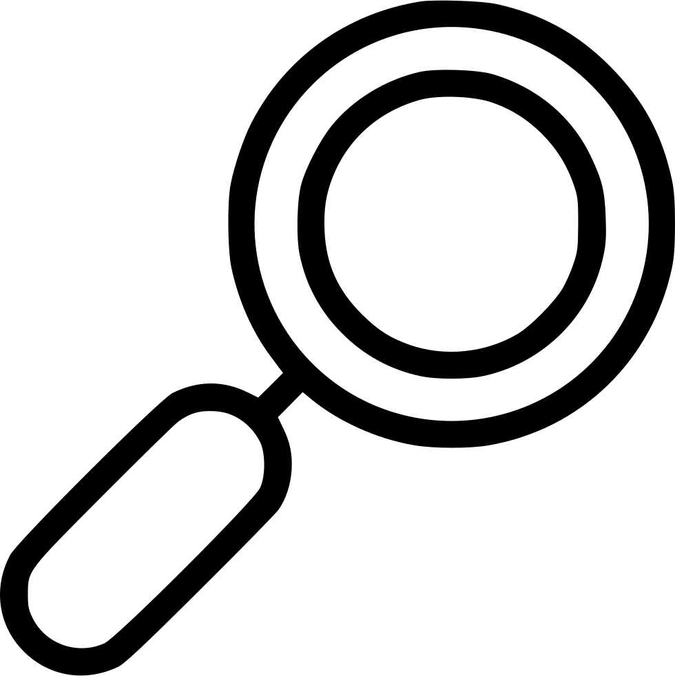 Magnify Glass Comments - Circle (980x982), Png Download