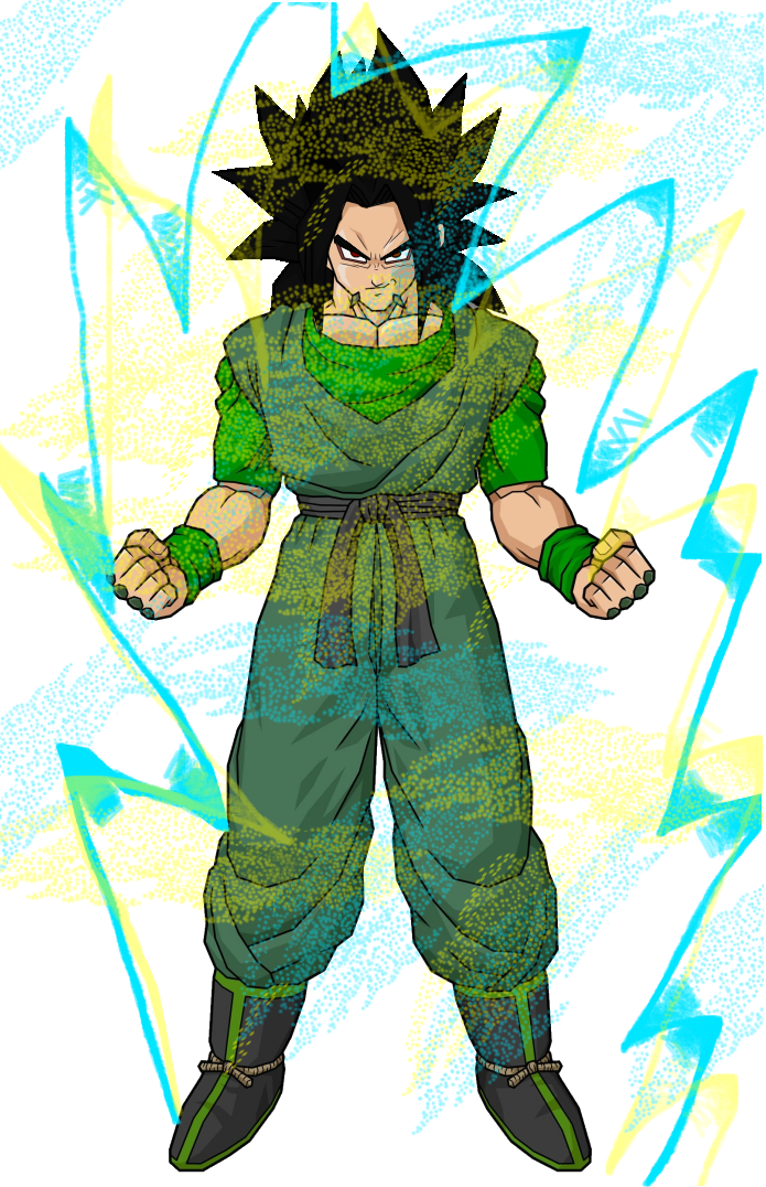 Raiden - Dragon Ball Z Gohan (695x1076), Png Download
