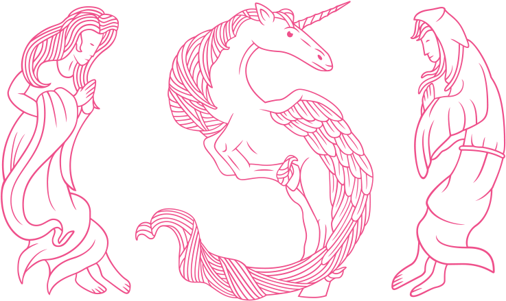 Tapping Into The Fabulous Powers Of Pegasus And Unicorns, - Illustration (1000x800), Png Download