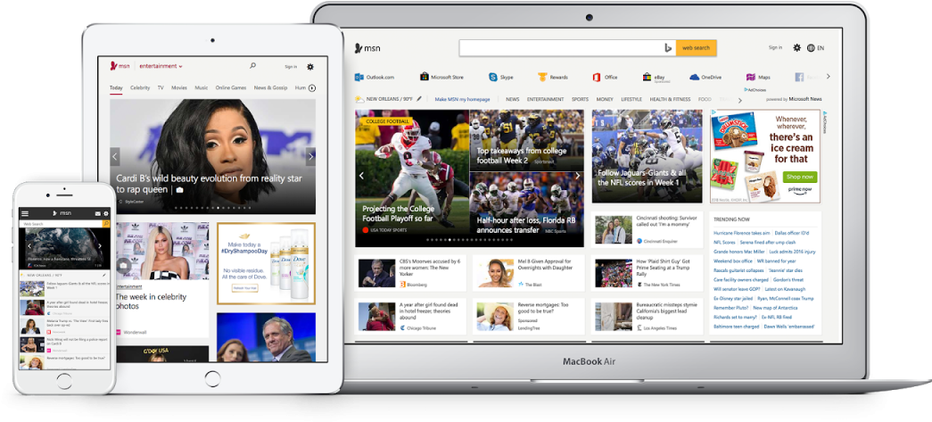 Verizon Media And Microsoft Expand Native Advertising - Advertising (1280x800), Png Download