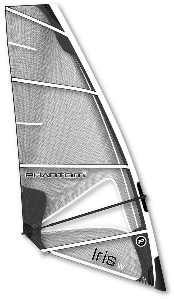 Iris W - Windsurfing (1000x1415), Png Download