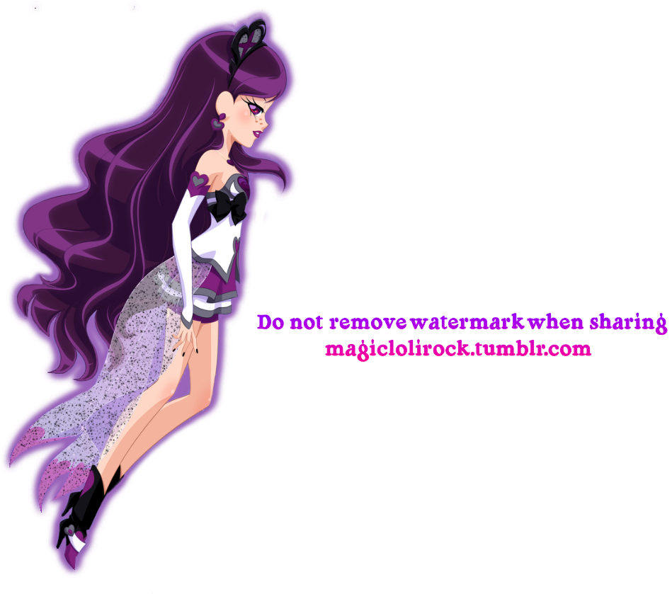 “ Lolirock Dark Iris Png ” - Lolirock Dark Iris (997x861), Png Download