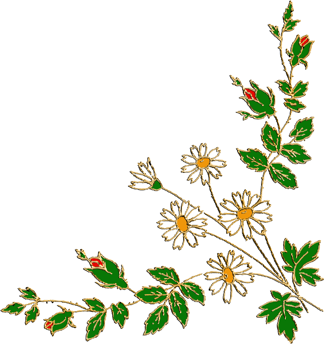 Twig Floral Design Leaf Plant Stem Clip Art (1134x1202), Png Download